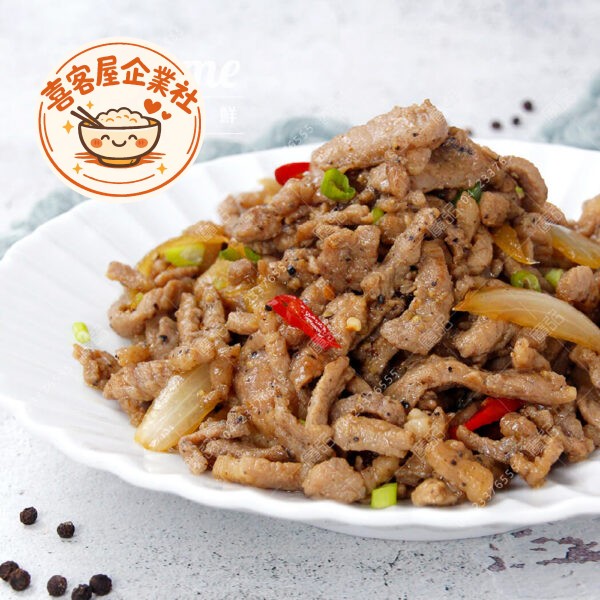 黑胡椒豬柳(150g)