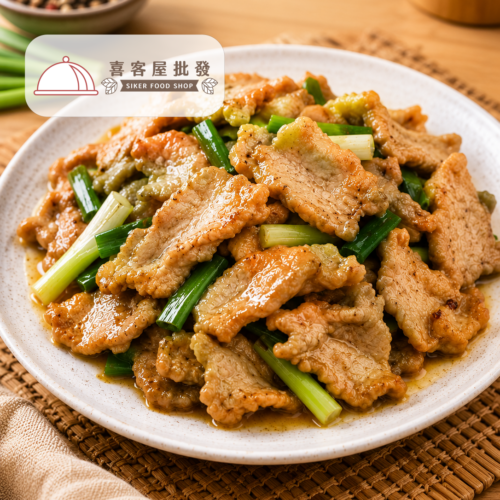 沙茶炒松阪豬(150g)