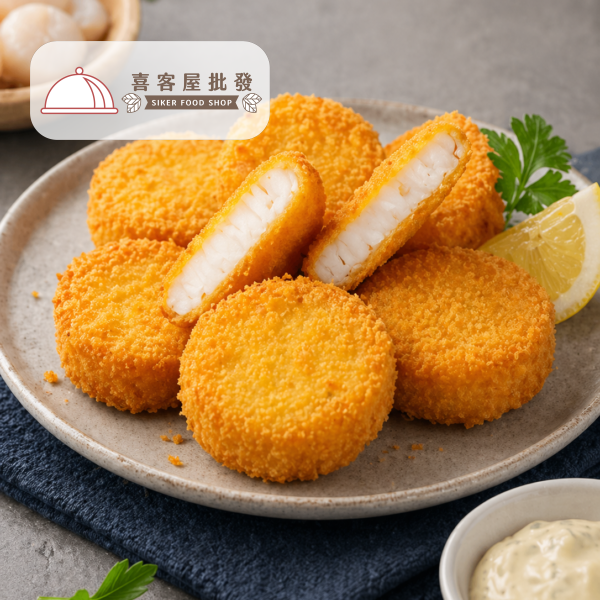 黃金酥炸干貝